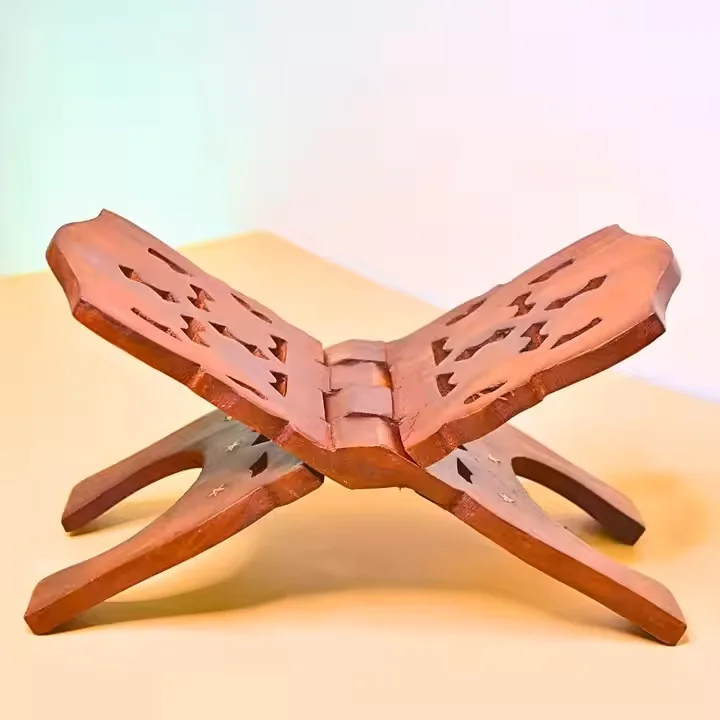 Wooden Holy Quran Bible Geeta Holy Rehal Books Holder Wooden Rahel Holder Rehal reading stand