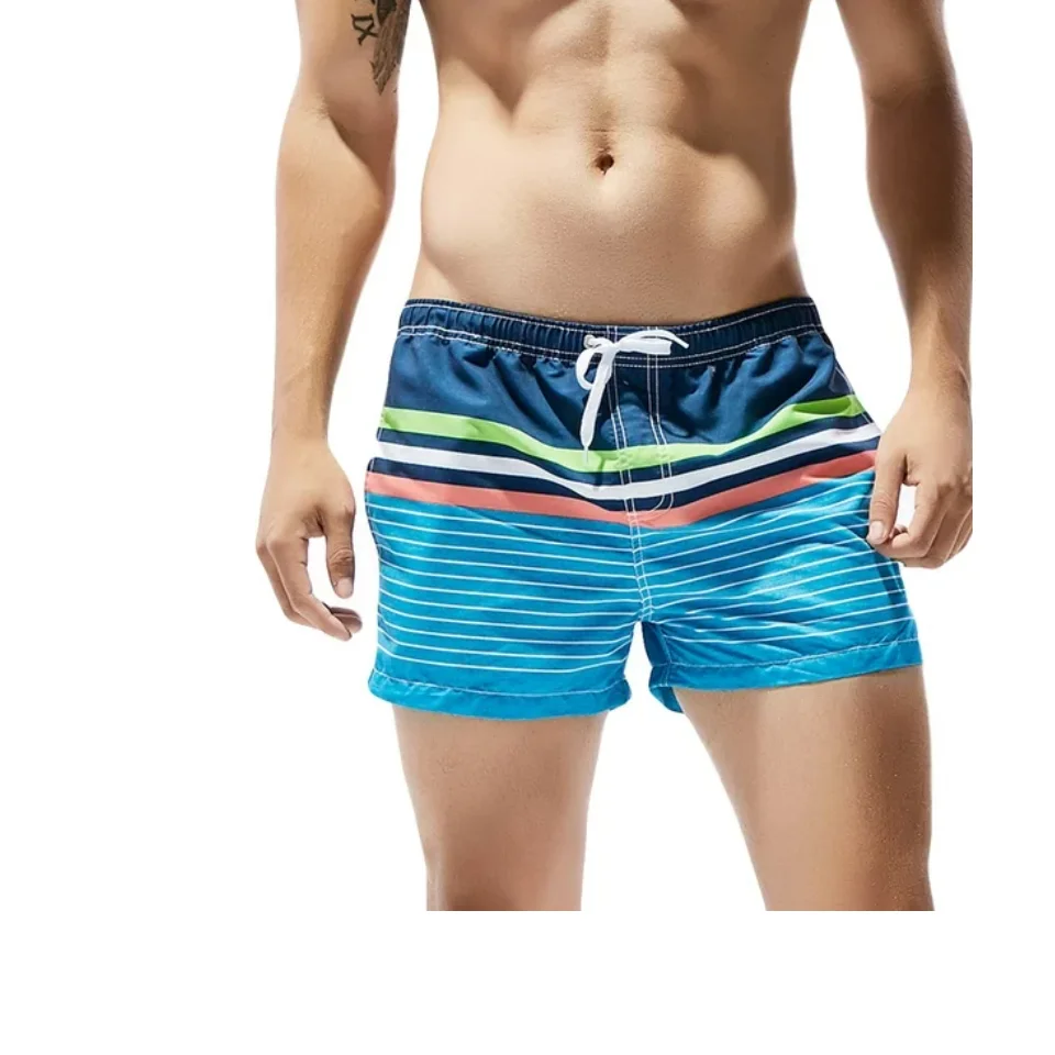 Best Quality Wholesale Price Custom Logo Men Swimming Trunks Couples Sports Surf Board Beach Shorts From BD Supplier