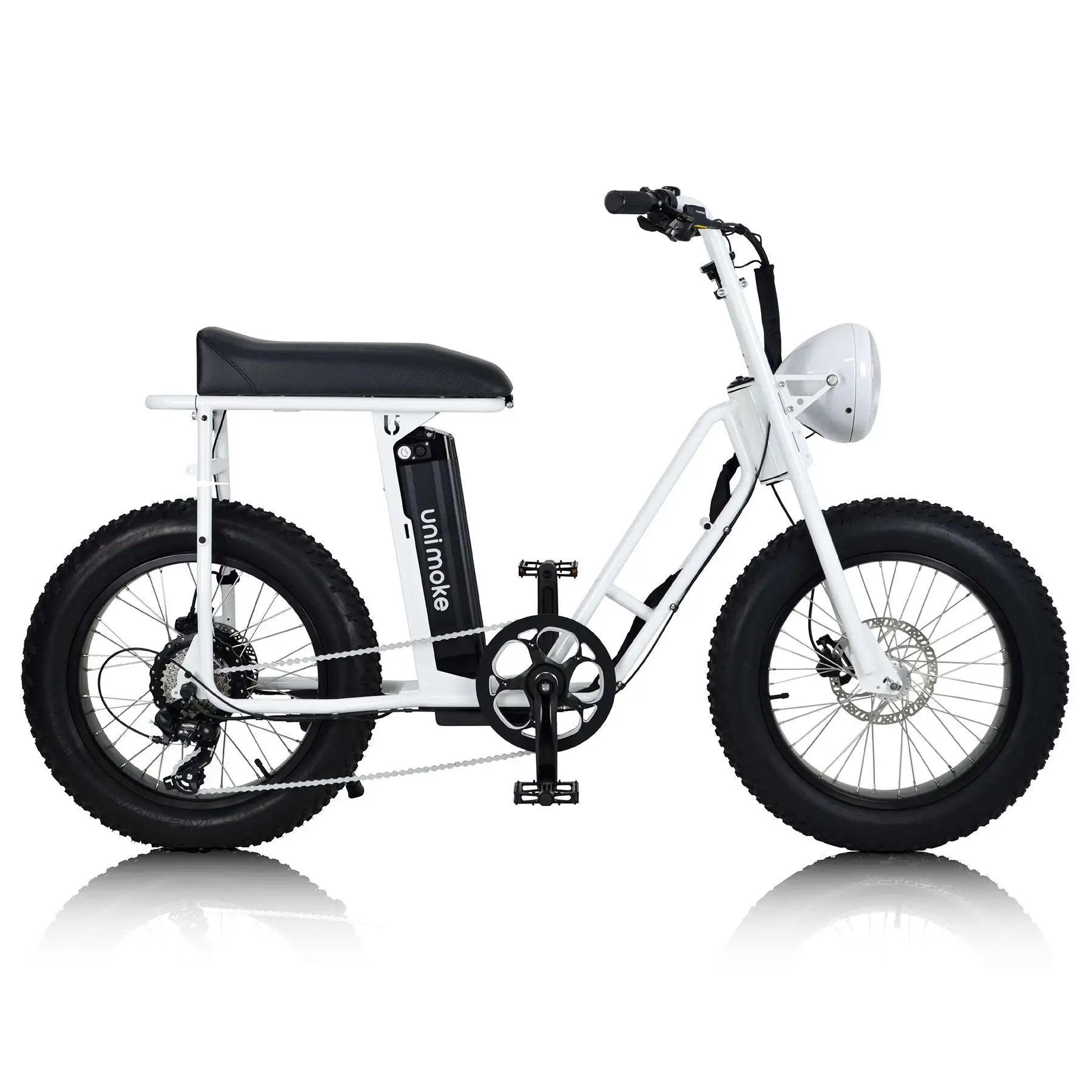 Велосипедная шина 20x4 Цвет Unimoke SW белый