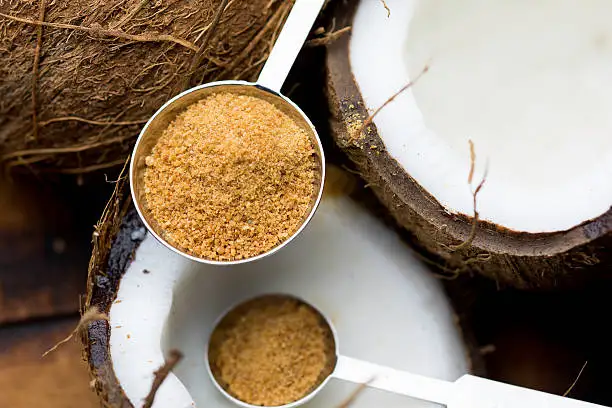 Fragrant Low GI Healthy Unique Caramel Flavored Coconut Sugar made from Premium Quality Coconut Saps