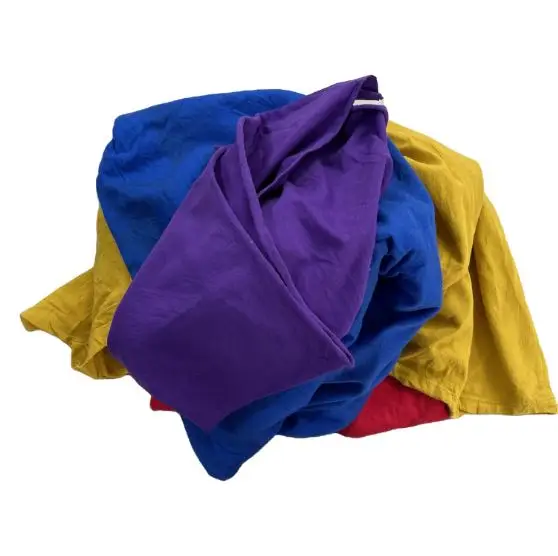 Washable Hot Sale Wholesale Cheap Price Custom Color Industrial Workshop Usage Cotton Cleaning Rags Wiping rags From Bangladesh