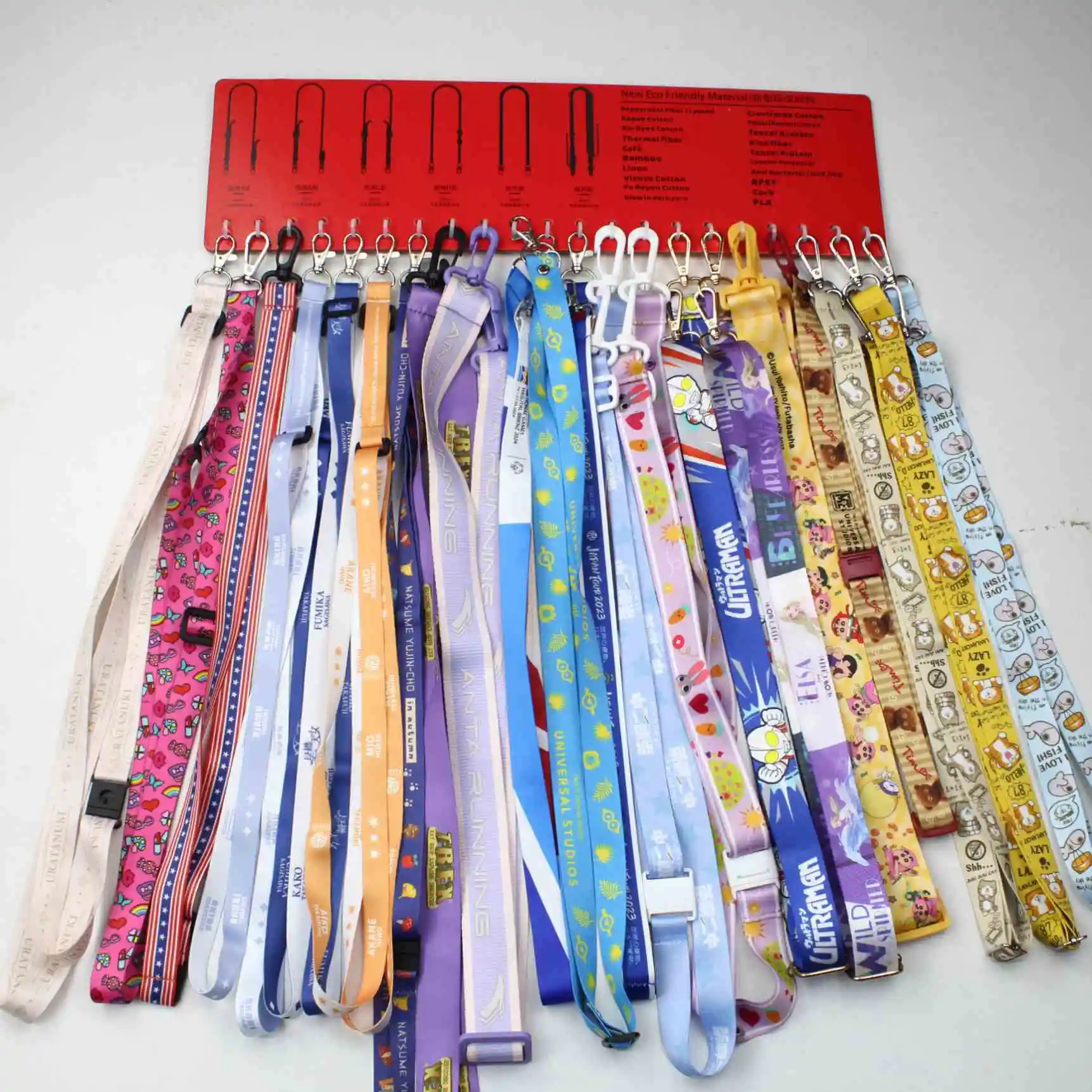Custom Adjustable Colores Weave Durable Nylon Wrist Key Chain, Cell Phone USB Camera Straps Lanyards/