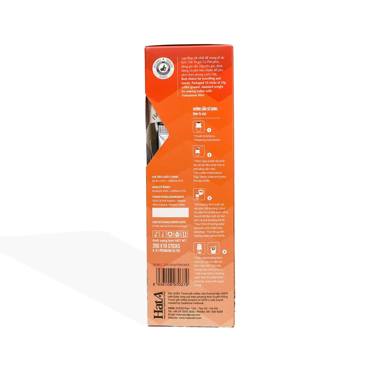 TRAVEL GIFT SET GOURMET WEASEL COFFEE