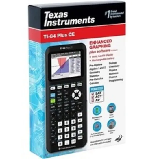 Buy Now Texas Instruments Graphing Calculator TI-84 Plus CE 100% Original
