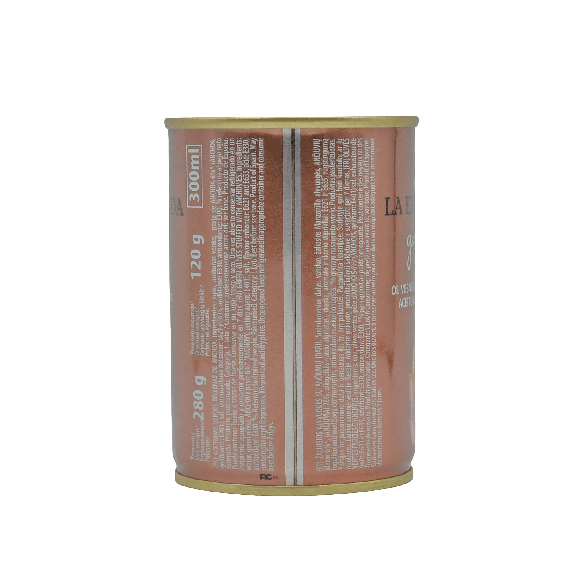 Лидер продаж, отличное качество, чистый вес 280 гр, паста из анчоусов, фаршированные зеленые оливки для дома и ресторана