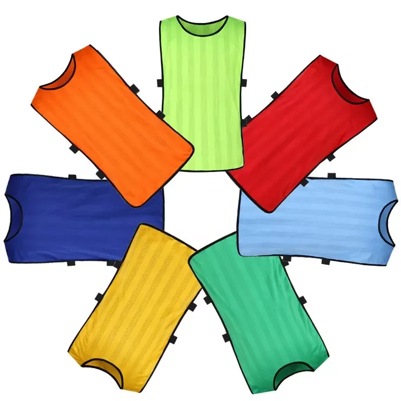 Custom Breathable Soccer Training Vest Football Pennies Polyester Football Vest Mesh Training Soccer Vest Soccer Bibs