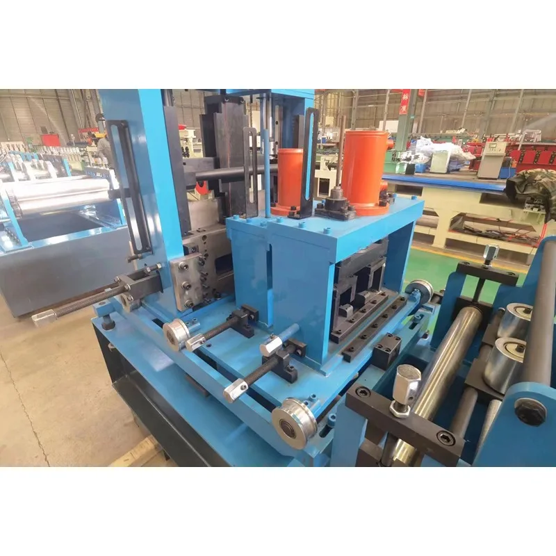 80-300 China Quick Size Changeable Fully Automatic Rolling Machinery 1-4mm C Z U  Steel Purlin Roll Forming Machine for Sale