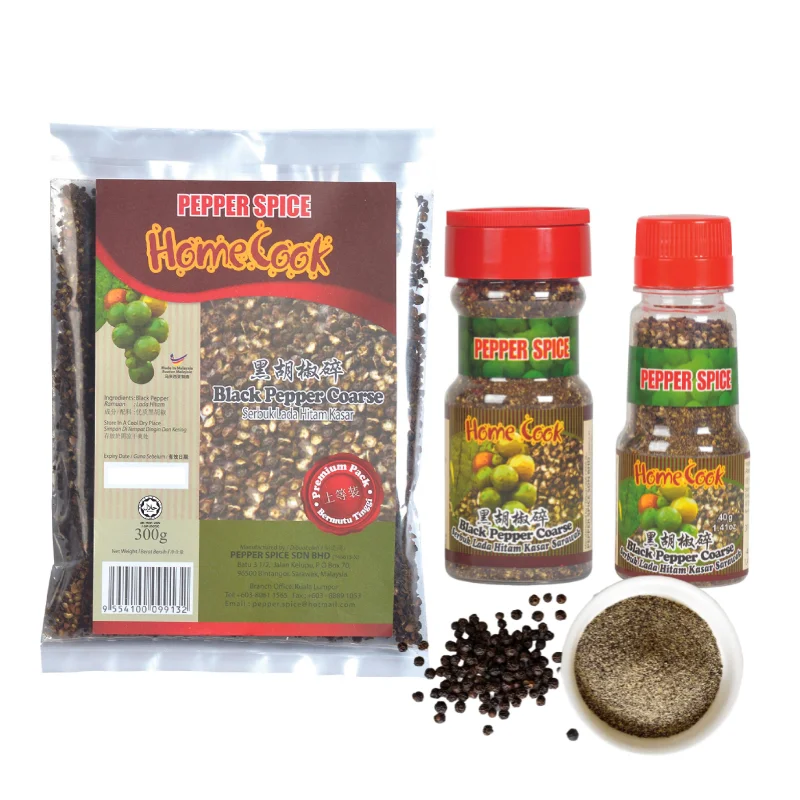 American Top Picks Dried Fresh Coarse Black Pepper Powder 70g Negotiable Low MOQ Food Meat Salmon Seasonings Marinade Ingredient