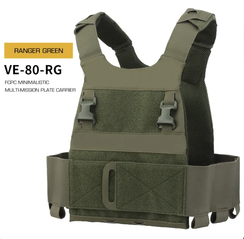 FCPC Multi-Mission Plate Carrier Cordura Outdoor Sport Vest With 25MM Buckle