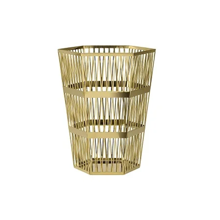 Simple Design Trash Can Mesh Recycling Bins Deluxe Quality Garbage Small Waste Bin For Office Home Waste Bin