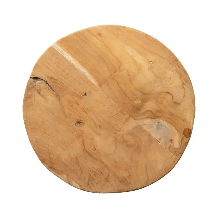 Round Wooden Round Accent Stool Is Versatile As It Is Stylish Whether Placed In Your Home Living Room Lobby Lounge Garden Deck