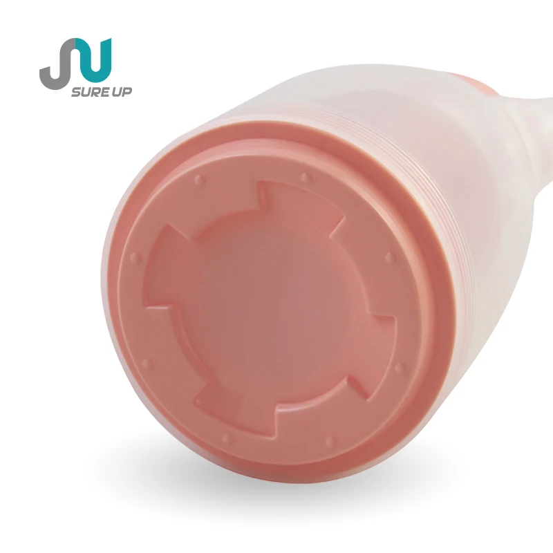 Portable Transparent Plastic Body Glass Refill Coffee Pot Insulated Thermos Vacuum Flask