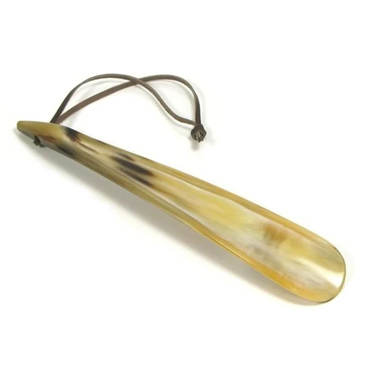 Indian High Quality Natural Buffalo Shoe Horn For Footwear/garden Of Arts Stylish Hand Made Buffalo Shoe Horn/ BY WONDEROVERSEAS