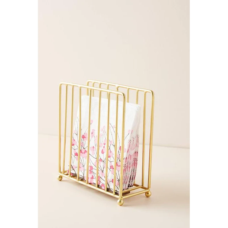 Trending Designer Napkin Holder Iron Black Tissue Stand For Home Living Room Desktop Decorative Tissue Holders