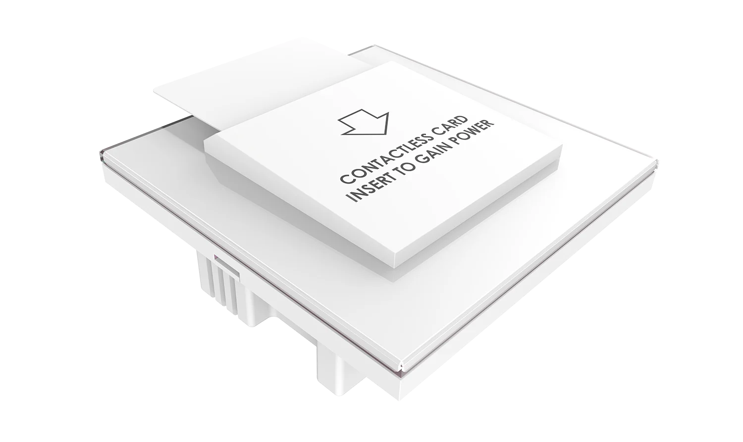 Энергосберегающий переключатель, ключ MIFARE с технологией RFID, конверт, материал со стеклянной отделкой, 2 модуля, энергосберегающий переключатель для отеля, квартиры