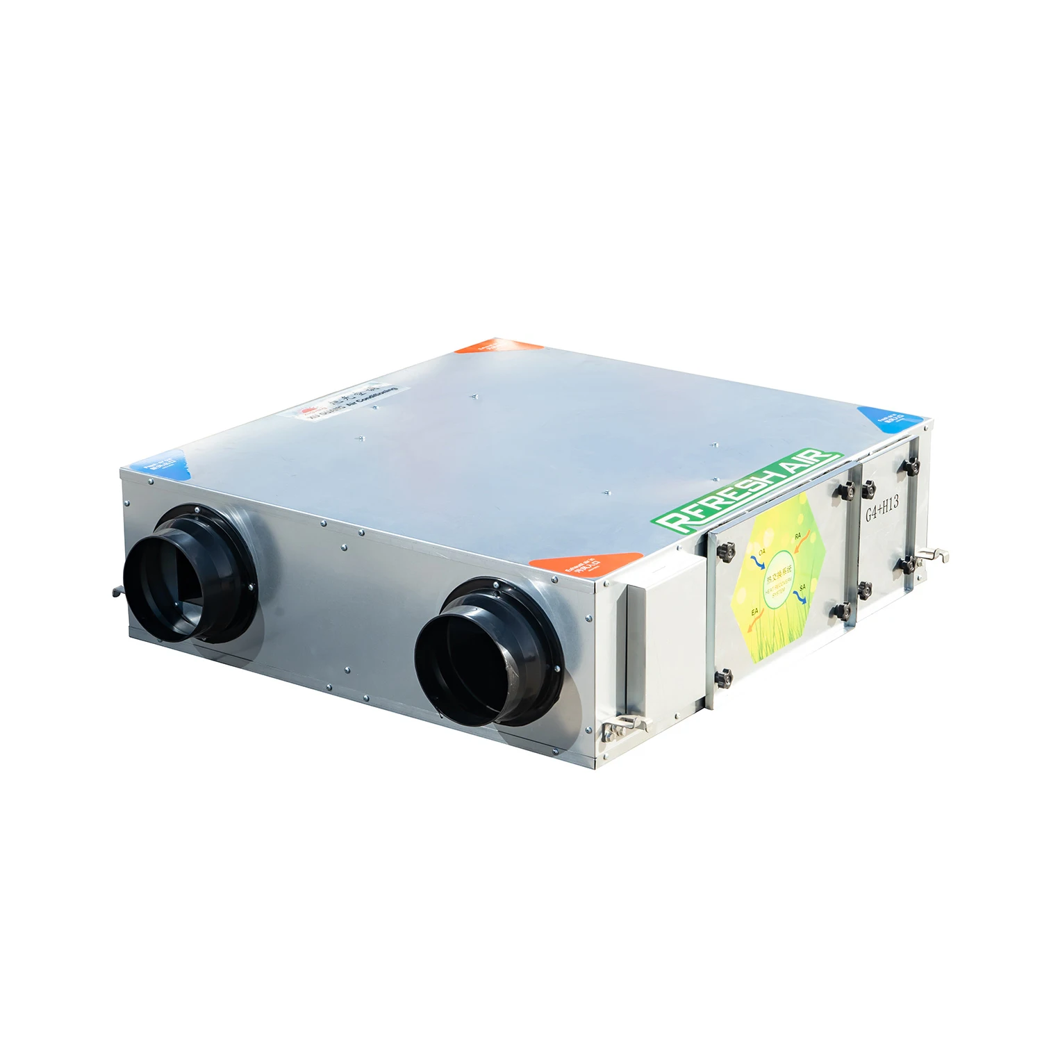 Cross Flow Recuperator Air Heat Recovery Ventilator