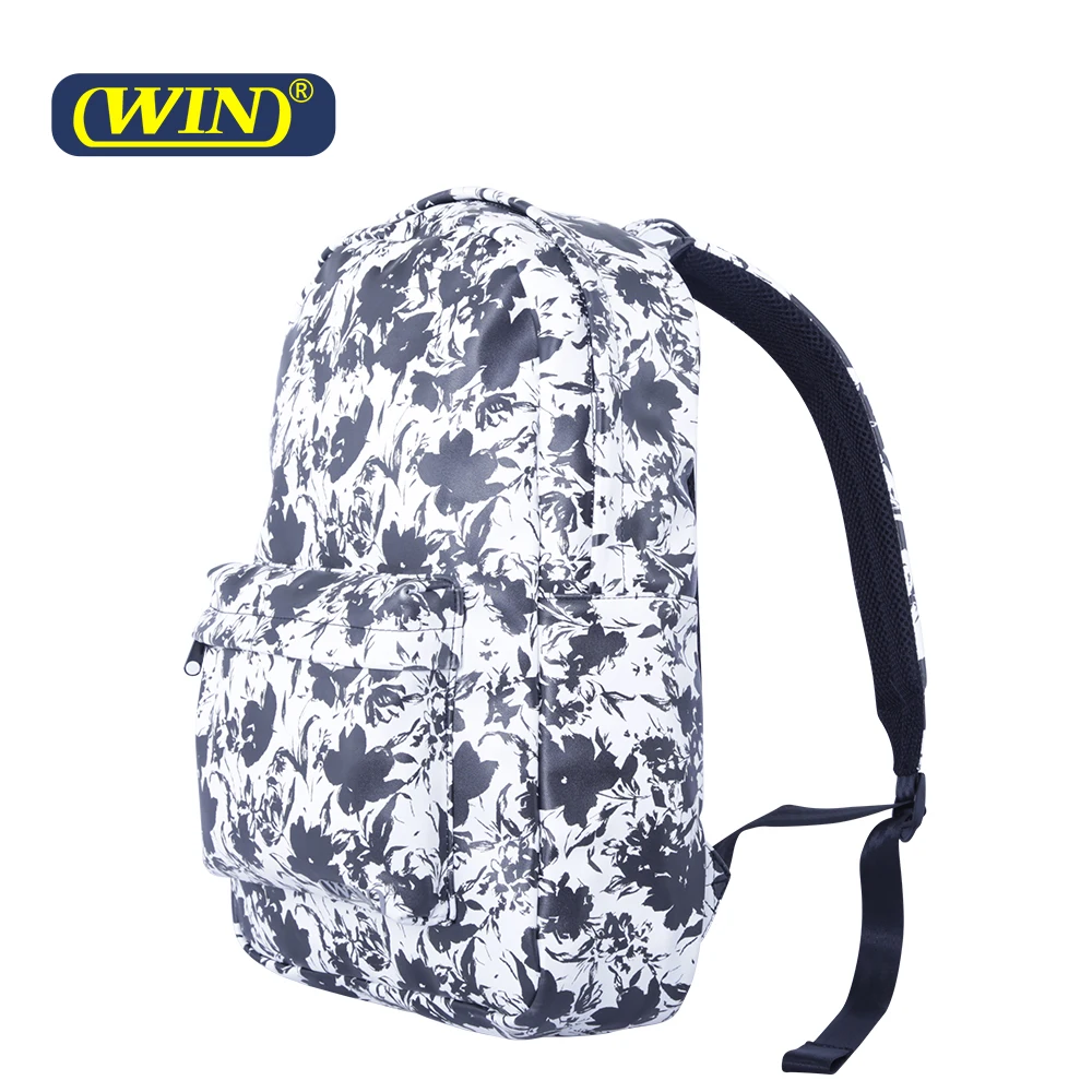 New Arrival Durable PU Leather Teenager Student Backpack School Bags