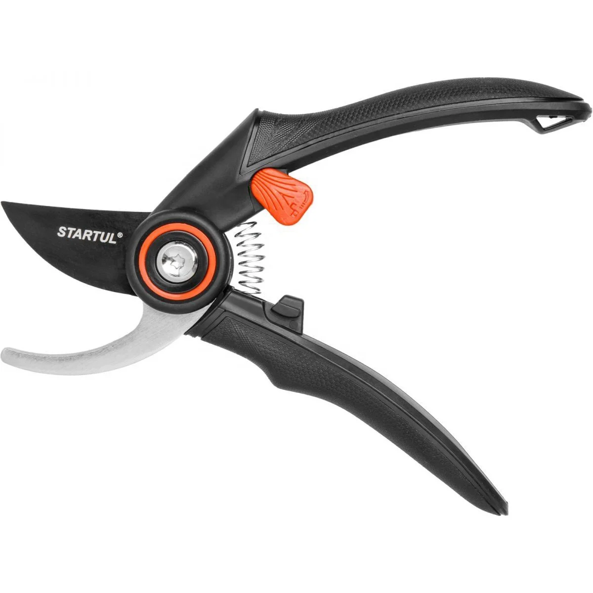 STARTUL Bypass Pruner 21cm Garden Hand Tools Plastic Handle Secateurs Pruning Scissors Steel Pruning Shears for Cutting Tree