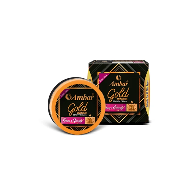 AMBAR GOLD продвинутый косметический крем (12 проблем с кожей-1 решение)