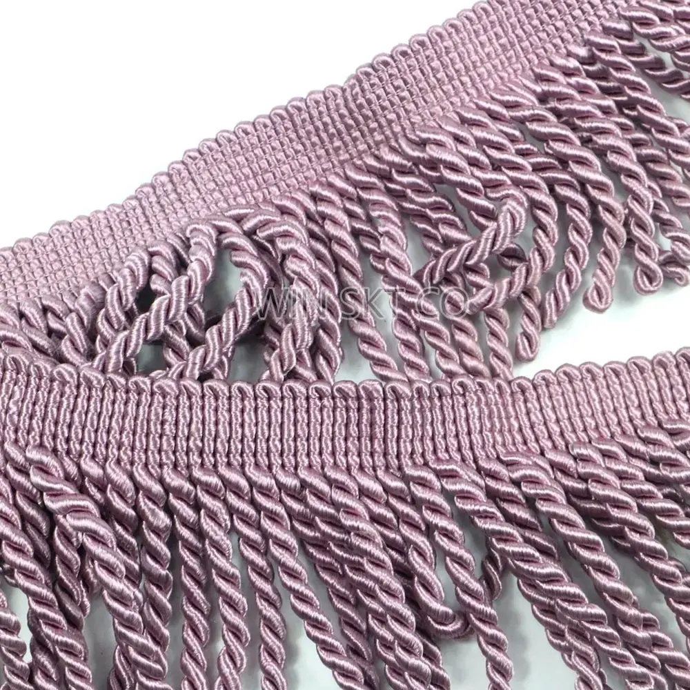 Best Price OEM Professional Manufacturer Twisted Bullion Fringe for Decorative Curtain Garments Home Textiles Tassels