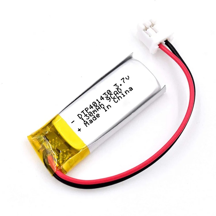 lithium ion battery cell 401430 kc 3.7v rc helicopter battery 130mah