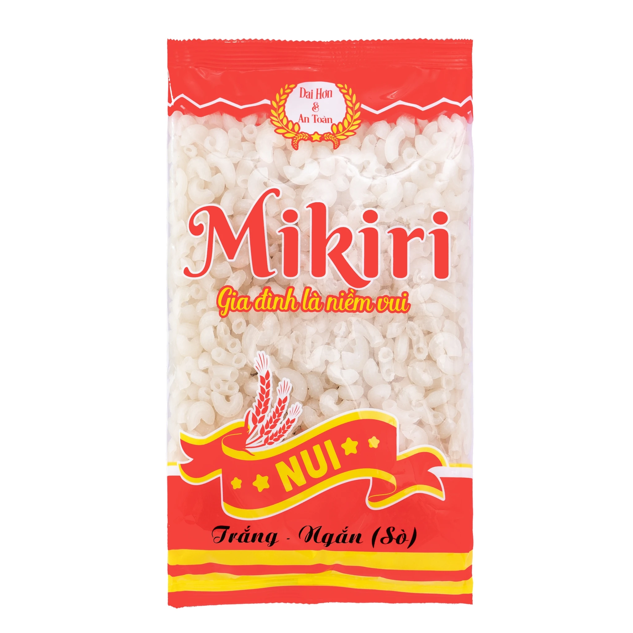 Macaroni Spaghetti Pasta Short White Tubular Shape Gluten - Free Low - Carb Low - Fat Low - Salt Low - Sodium Sugar-Free Healthy