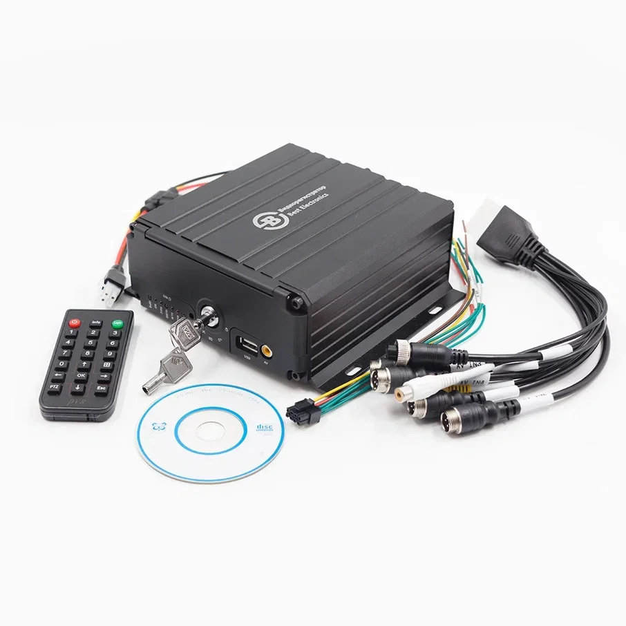 Multi-channel video recorder for commercial vehicles DVR 4-channel BEST ELECTRONICS MDR 8212 (X) (4G, GPS, Wi-Fi)