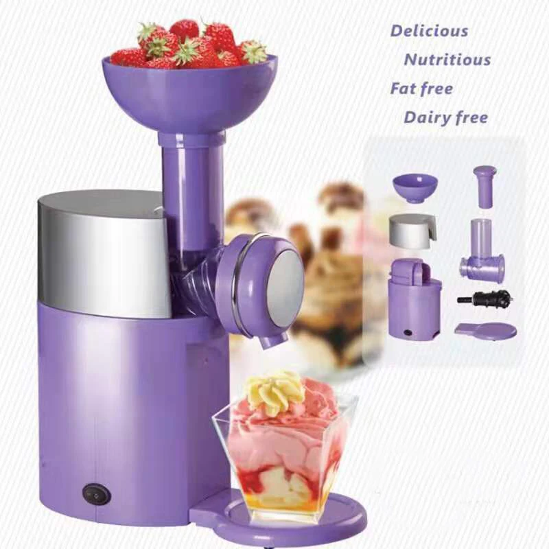 Выпустите портативные итальянские маленькие фрукты замороженный десерт настольный домашний