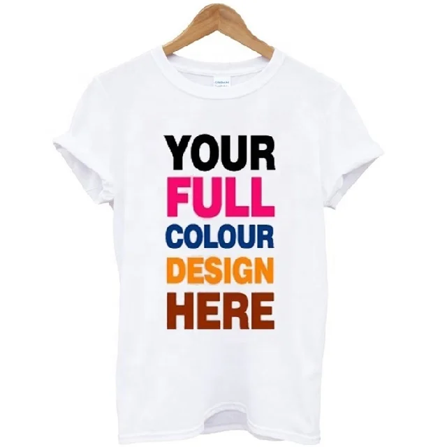 Fast Moving Election Souvenir Promotional Mens Tees Customized Sublimation Image Printing Polyester Cotton Cheap Gents T-shirt