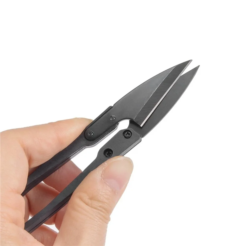 Hot Sale 12.5CM Mini Small Snips Trimming Nipper U Shaped Embroidery Thread Cutter Sewing Tailor Scissors