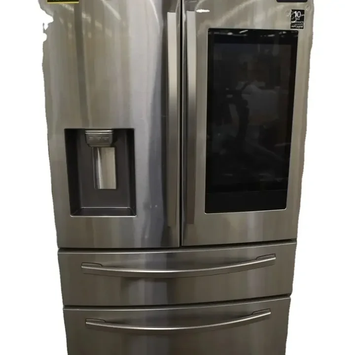 TOP Hot Sale for 28 cu. ft. 4-Door French Door Refrigerator with 21.5 Touch Screen Family in Stainless Steel