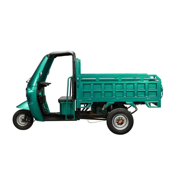 2024 Hot sale E Loading Auto Rickshaw 4000W motor Battery Operated Cart E cargo Loader good quality 3 wheel auto E cargo trike