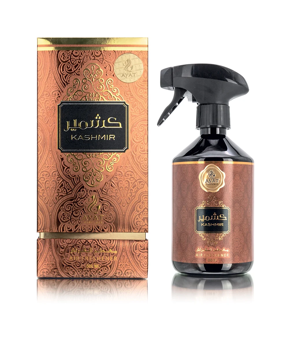 KASHMIR 500ml by Ayat Perfumes Home Perfume Unisex Rose Fragrance Room & Car Interior Refresher Spray Halal Certified
