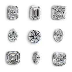 Emerald Shape Diamond 1.02ct F Color VS2  Purity Lab Grown IGI Certified Stone 530214174