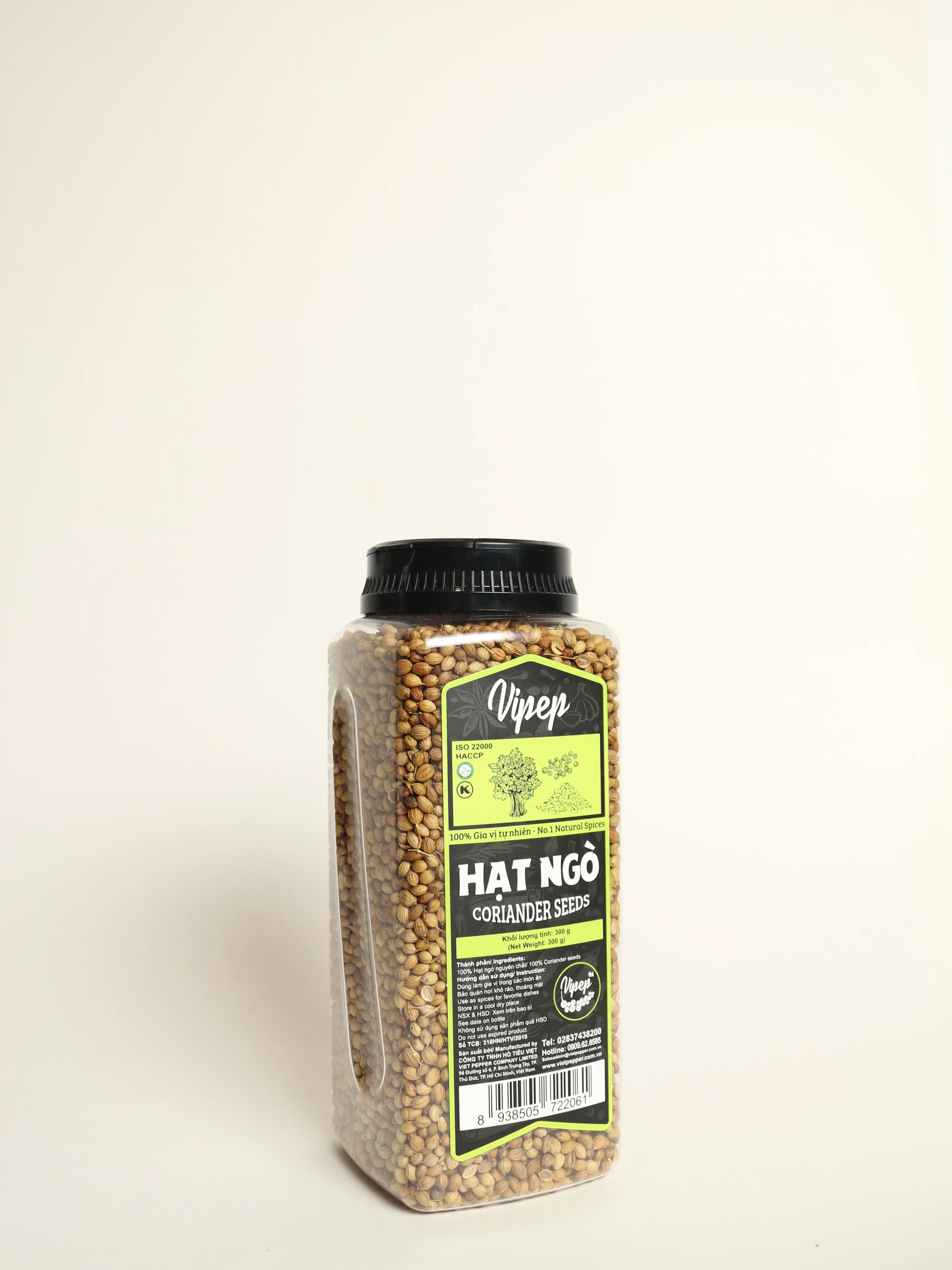 Оптовая продажа вкусная Кулинария маринование семена кориандра срок годности 24 месяца упаковка для бутылок домашних животных