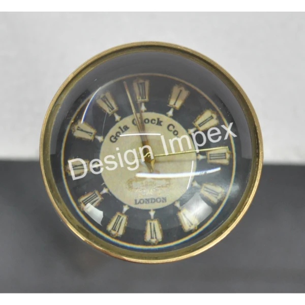 Gentleman Luxury Walking Stick With Clock Style Handle From India New Designed Elders Walking Stick Perfect For Grandparents