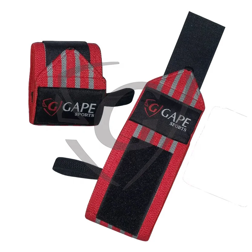 Wholesale Best Quality Duty Gymnastics Wrist Supports Power Lifting Wrist Wraps Custom Weightlifting Gym Wrist Wraps