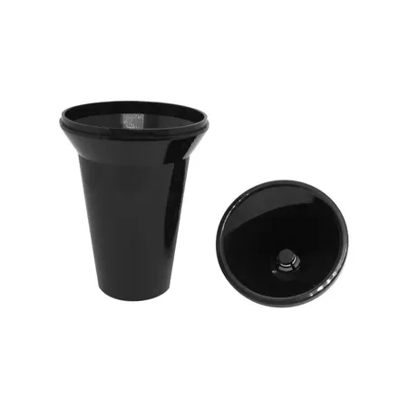 Black tastiing spittoon wine tasting spittoon