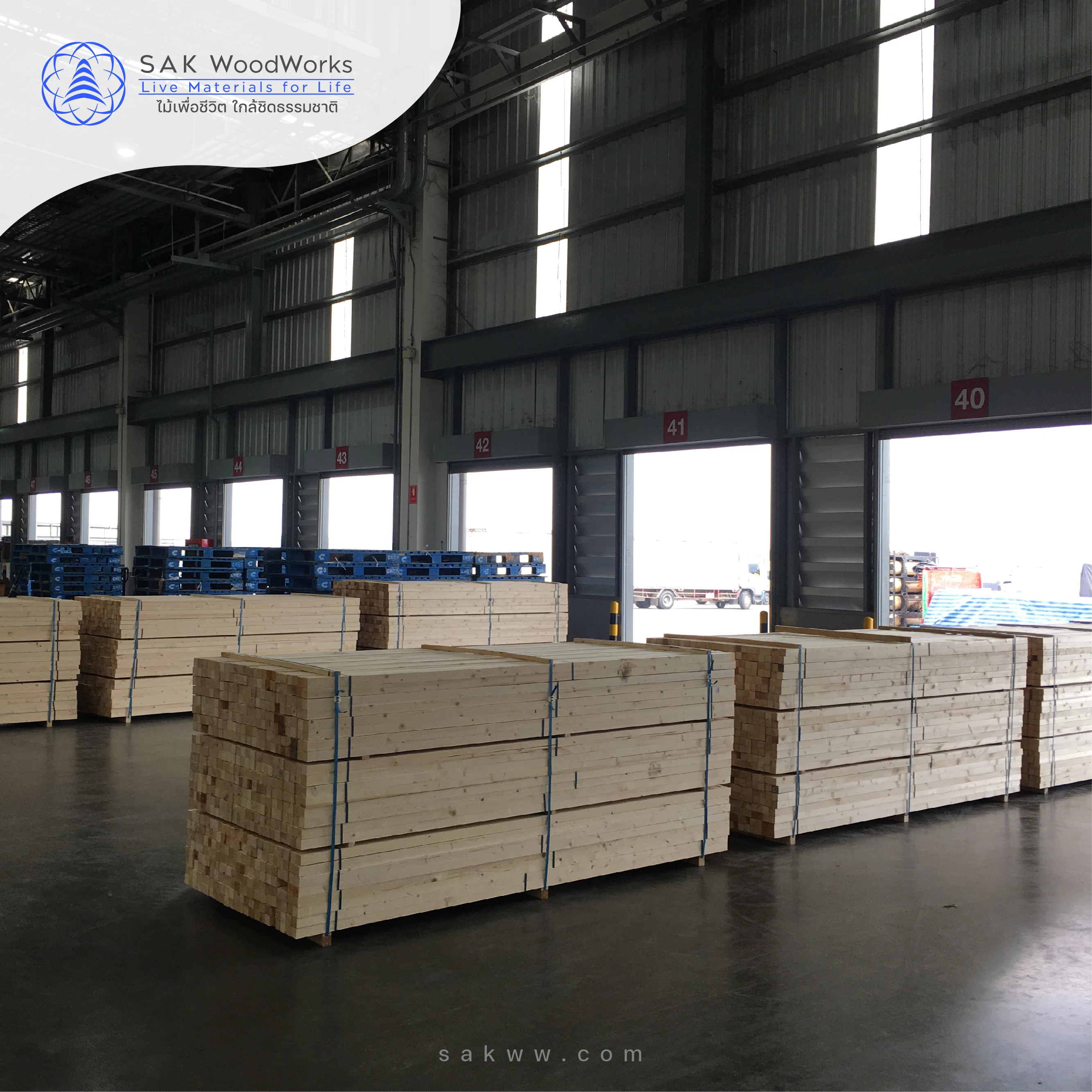 SAK WoodWorks /96 mm. width / Northern Russian Coniferous Timber / Planed S4S / For construction, decoration, furniture