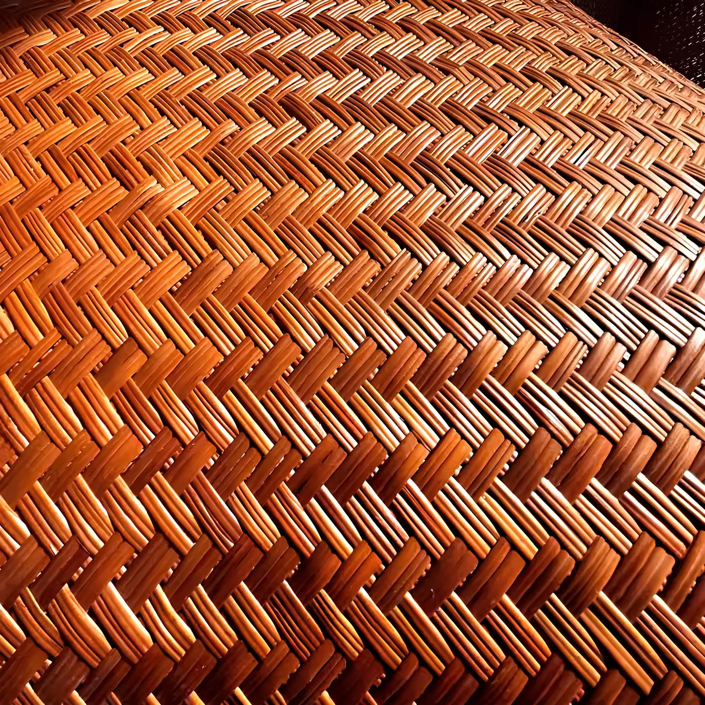 Premium Vietnam Handmade Grass Rattan Woven Fabric Mats Decorative Raw Materials Beautiful Whole Rolls for Home Decoration