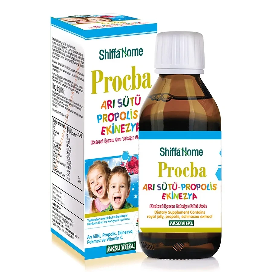 Procba Royal Jelly Propolis Echinacea  from Turkey Natural  Healthcare Supplements Products Good Quality Best Price Aksuvital