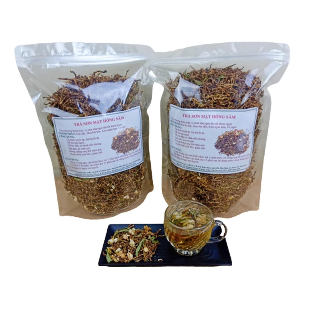 Wholesale hot selling and top used ginseng honey tea Healthy tea, quality assurance from Vietnam factory