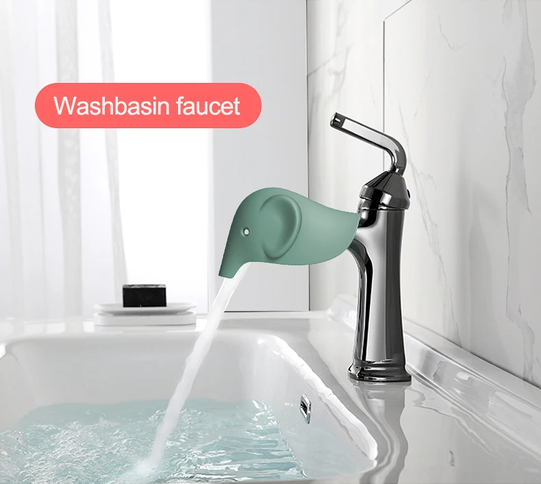 2024 Manufacturer Direct Selling Baby Child Safety Elephant Faucet Cover for baby