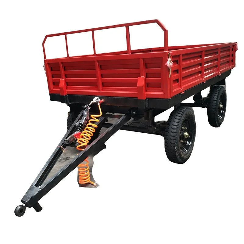 High Load Capacity 3/4 Axles 20ft 40ft Cargo Trailer Shipping Container Flatbed Semi Trailer