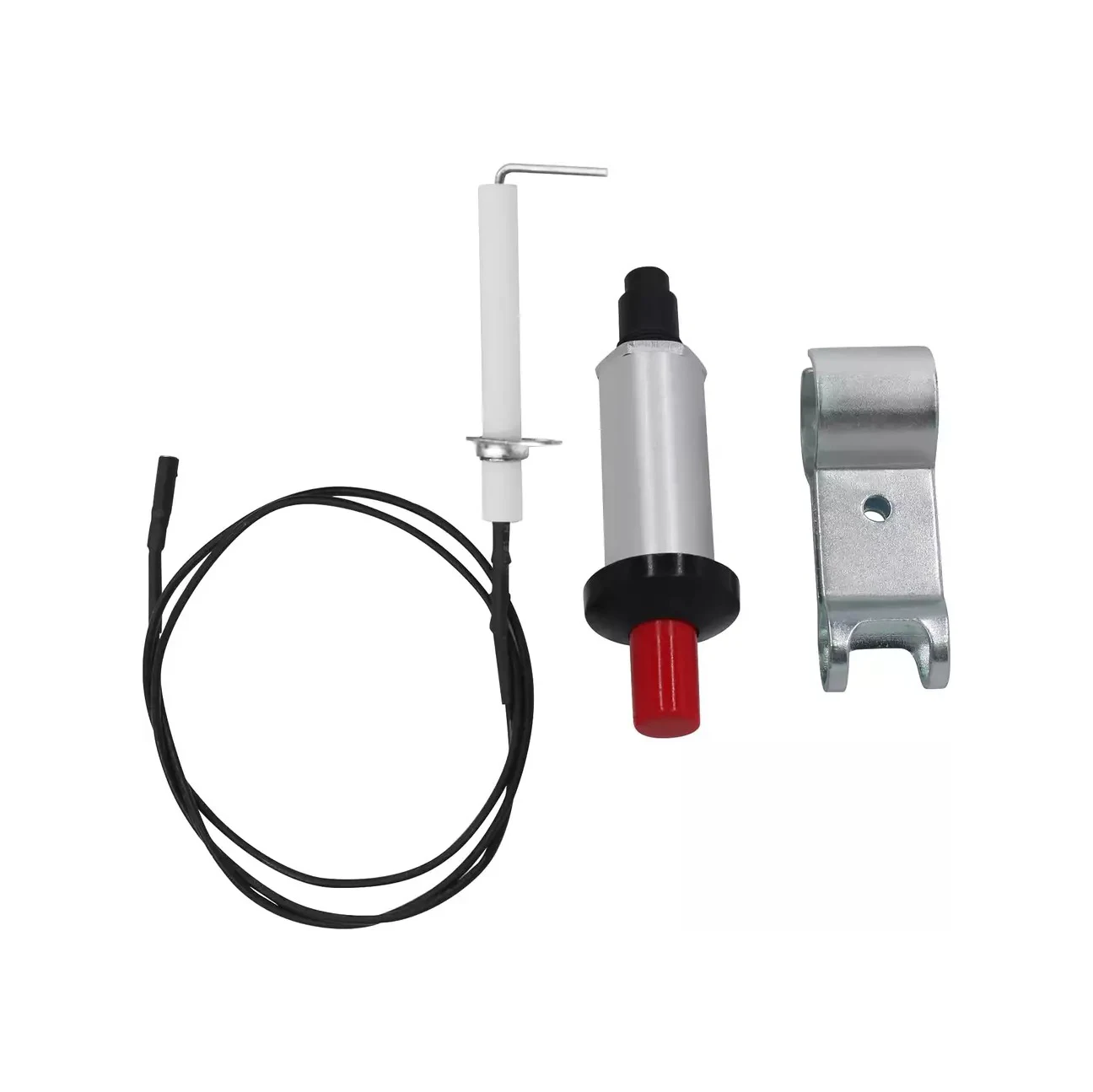 Kitchen Gas Lighter Piezo Spark Igniter Black Red Time Plastic Color Output Feature Eco Material Origin Type Life High Product