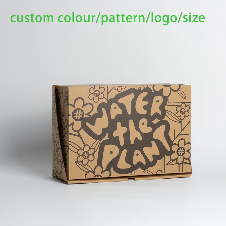 Eco Friendly Rectangle Kraft Boxes Cheap Cardboard Shipping Packaging Card Box