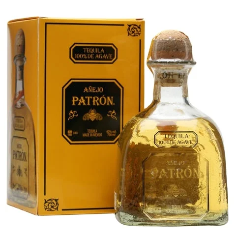 Tequila Patron liquor