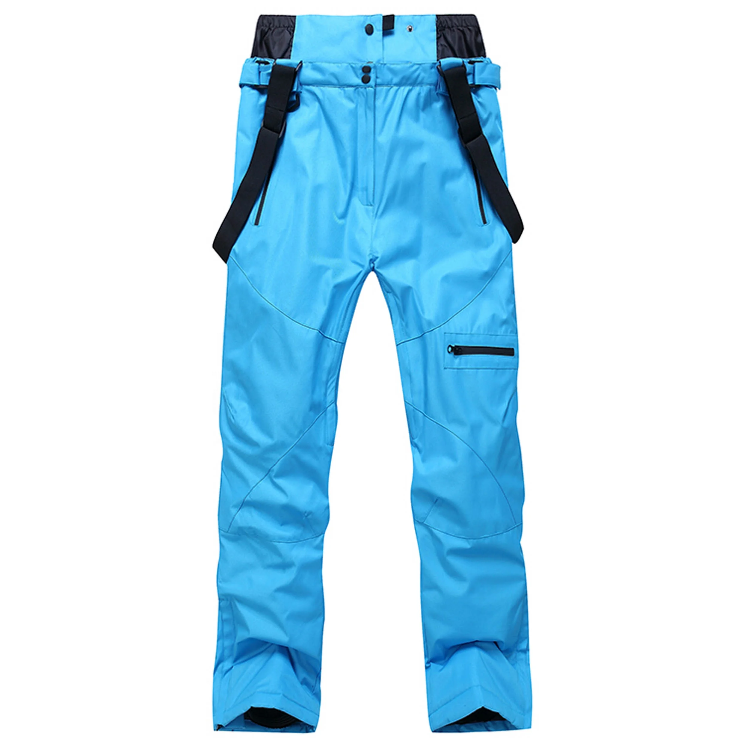 Newest design unisex Snow Pants Outdoor Waterproof Windproof Snow Ski Hiking Pants High Snow Bib Overalls