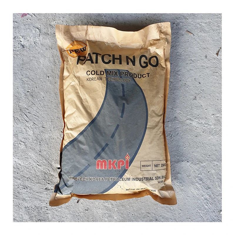 Factory Price High Quality Cold Mix Asphalt Patch N Go (25kg Bag) All Weather Cold Mix Pavement Repair Materials
