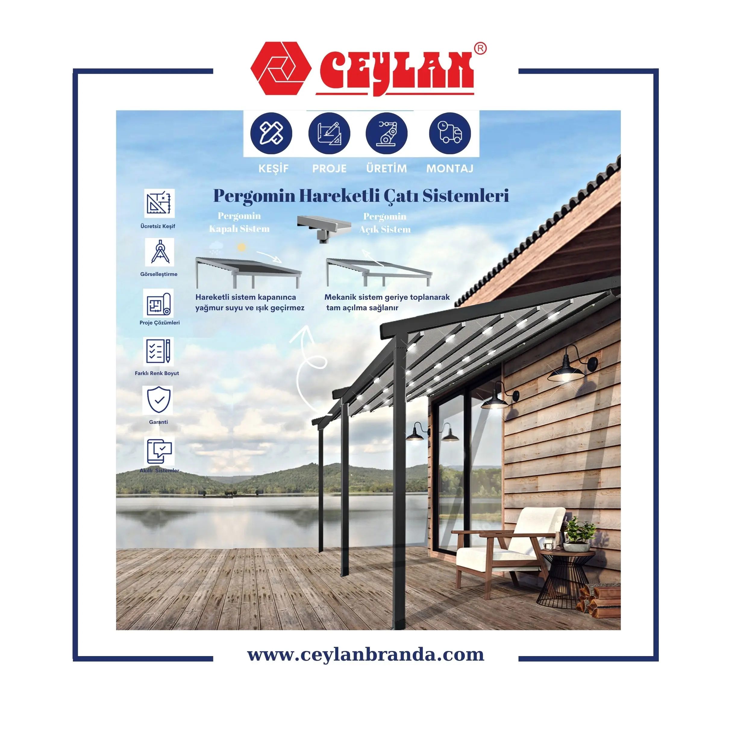 Waterproof Louver Garden Aluminium Customized Retractable Sunshade Aluminium Outdoor Pergola